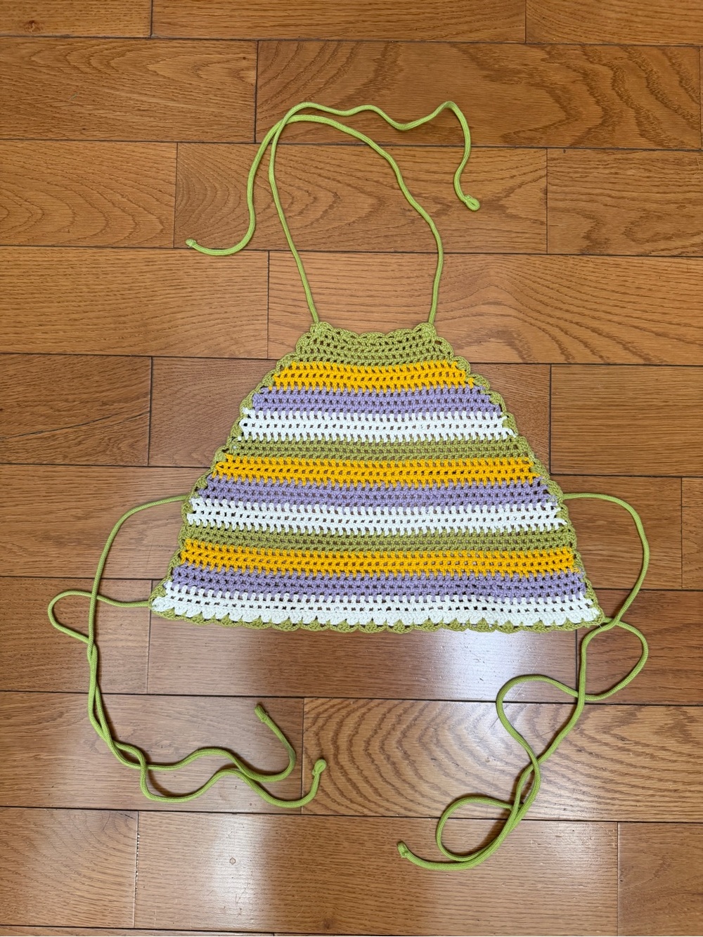 Zara Crochet Halter Crop Top